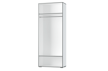 Шкаф 2 дв. Грей (УНИ) (МЛК) в Заречном - zarechnyj.mebel-e96.ru