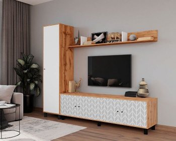 Стенка HYGGE комп.1 зигзаги (Мама) в Заречном - zarechnyj.mebel-e96.ru