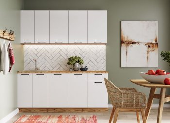 КУхонный гарнитур Хелмер 1800 мм (Сурская) в Заречном - zarechnyj.mebel-e96.ru