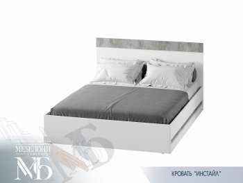 Кровать с подъемным механизмом Инстайл (БТС) в Заречном - zarechnyj.mebel-e96.ru | фото