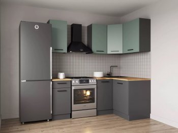 Кухонный гарнитур угловой Изумруд 2000х1200 в Заречном - zarechnyj.mebel-e96.ru
