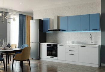 Кухонный гарнитур Капри ЛДСП/МДФ 2800 мм Sanvut в Заречном - zarechnyj.mebel-e96.ru