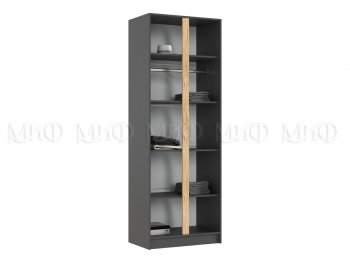 Шкаф 800 мм 2-х ств. Келвин графит  (Миф) в Заречном - zarechnyj.mebel-e96.ru