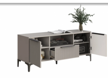 Тумба ТВ на 1350 Кимберли кашемир (Handis) в Заречном - zarechnyj.mebel-e96.ru