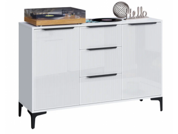 Комод Кимберли белый (Handis) в Заречном - zarechnyj.mebel-e96.ru