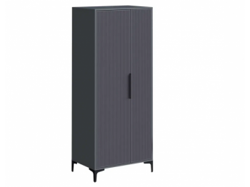 Шкаф 800 мм 2-створчатый Кимберли графит (Handis) в Заречном - zarechnyj.mebel-e96.ru