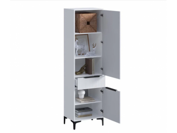 Пенал 550 мм Кимберли белый (Handis) в Заречном - zarechnyj.mebel-e96.ru