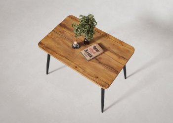 Стол раздв. Корсика 32 Крафт В1 (1070/1450*700*740мм) (Вудман) в Заречном - zarechnyj.mebel-e96.ru