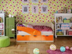 Кровать Бабочки (Оранжевый металлик) 1800 в Заречном - zarechnyj.mebel-e96.ru
