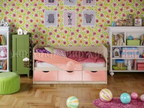 Кровать Бабочки (Розовый металлик) 1600 в Заречном - zarechnyj.mebel-e96.ru