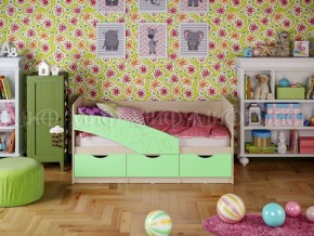 Кровать Бабочки (Салатовый матовый) 1600 в Заречном - zarechnyj.mebel-e96.ru