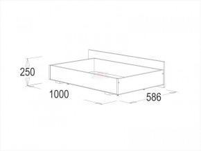 Кровать двойная Ольга 1Н + 2-а ящика (1600*2000) в Заречном - zarechnyj.mebel-e96.ru