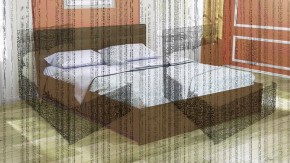 Кровать интерьерная Лита с латами 1400*2000 в Заречном - zarechnyj.mebel-e96.ru