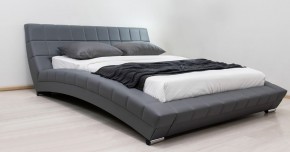 Кровать интерьерная Оливия 1600 (серый) (НиК) в Заречном - zarechnyj.mebel-e96.ru