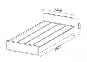 Кровать Классика 1200 в Заречном - zarechnyj.mebel-e96.ru