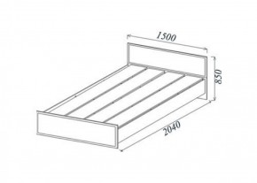 Кровать Классика 1400 в Заречном - zarechnyj.mebel-e96.ru