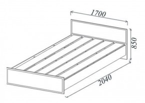 Кровать Классика 1600 в Заречном - zarechnyj.mebel-e96.ru