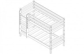 Кровать Сонечка 2-х ярусная (модульная) в Заречном - zarechnyj.mebel-e96.ru