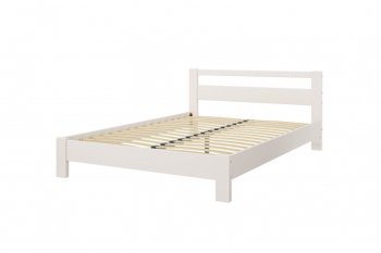 Кровать из массива Лана Льняной (БМ) в Заречном - zarechnyj.mebel-e96.ru
