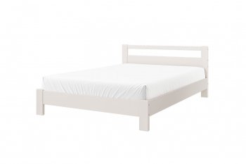 Кровать из массива Лана Льняной (БМ) в Заречном - zarechnyj.mebel-e96.ru