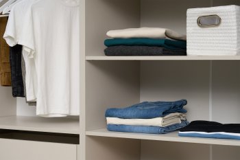 Гардеробная/шкаф 4000 мм Ларго №4 Кашемир (Миф) в Заречном - zarechnyj.mebel-e96.ru