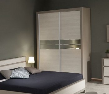 Шкаф-купе 1750 мм 2-х дверный Лацио (СБК) в Заречном - zarechnyj.mebel-e96.ru