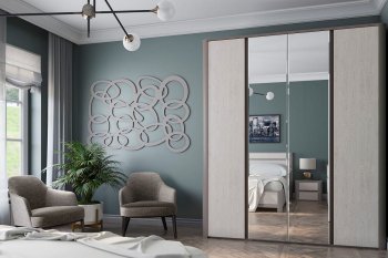 Спальный гарнитур Лацио, модульный (СБК) в Заречном - zarechnyj.mebel-e96.ru