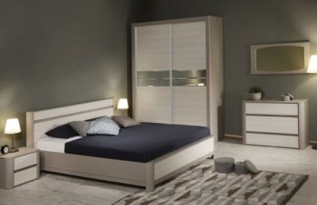 Спальный гарнитур Лацио, модульный (СБК) в Заречном - zarechnyj.mebel-e96.ru