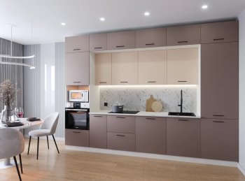 Кухонный гарнитур Латте 3400 мм (Санвут) в Заречном - zarechnyj.mebel-e96.ru