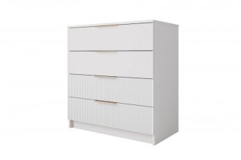 Комод Лавис КМД 800.1 белый софт (ДСВ) в Заречном - zarechnyj.mebel-e96.ru | фото