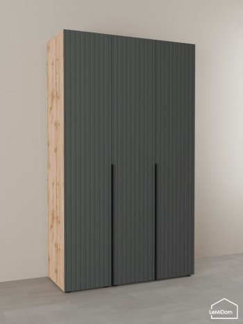 Шкаф с антресолью 1200 мм Linnea MHR-3A-2 2450х1200х510 (ДВ-М 11.1.25) в Заречном - zarechnyj.mebel-e96.ru