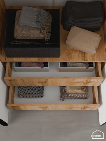 Шкаф с антресолью 1200 мм Linnea MHR-3A-2 2450х1200х510 (ДВ-М 11.1.25) в Заречном - zarechnyj.mebel-e96.ru