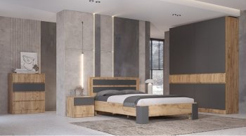 Стол туалетный Ленора вотан/Графит (Лин) в Заречном - zarechnyj.mebel-e96.ru