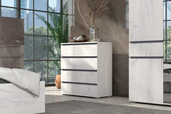 Комод Лиана графит (Зарон) в Заречном - zarechnyj.mebel-e96.ru
