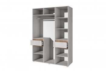 Спальный гарнитур Лиана золотой, модульный (Зарон) в Заречном - zarechnyj.mebel-e96.ru