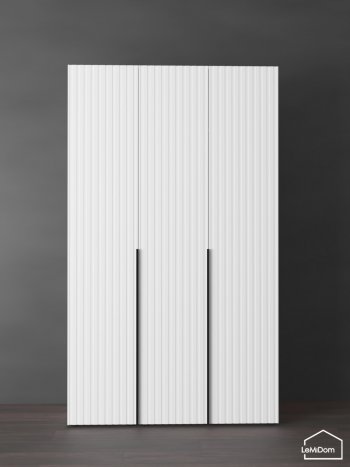Шкаф Linnea MHR-3-1 2050х1200х510 (Белый-М 11.1.2) в Заречном - zarechnyj.mebel-e96.ru