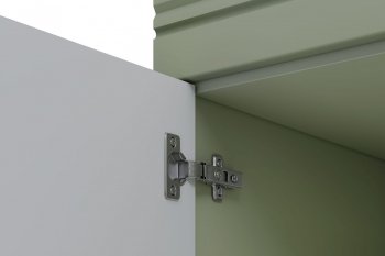 Комод 4 двери 2ящ. Лорето, зеленый самшит (БМ) в Заречном - zarechnyj.mebel-e96.ru