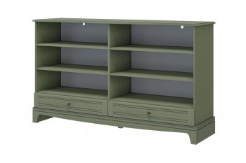 Комод 4 двери 2ящ. Лорето, зеленый самшит (БМ) в Заречном - zarechnyj.mebel-e96.ru