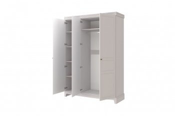 Шкаф 1500 мм распашной ШР-3 Лорето, льняной (БМ) в Заречном - zarechnyj.mebel-e96.ru