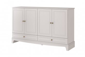Комод 4 двери 2ящ. Лорето, льняной (БМ) в Заречном - zarechnyj.mebel-e96.ru