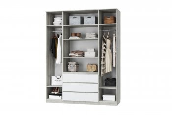 Шкаф 3160 мм для одежды Лори (МЛК) в Заречном - zarechnyj.mebel-e96.ru