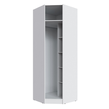 Угловой шкаф Мадрид белый (Текс) в Заречном - zarechnyj.mebel-e96.ru