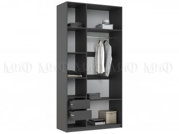 Шкаф 1200 мм Марвэл графит (Миф) в Заречном - zarechnyj.mebel-e96.ru