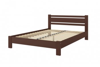 Кровать из массива Милс орех (БМ) в Заречном - zarechnyj.mebel-e96.ru
