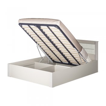 Кровать с подъемным механизмом Монако КР-16 Кашемир (БТС) в Заречном - zarechnyj.mebel-e96.ru