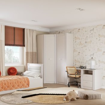 Набор детской мебели Монако Кашемир (модульный) (БТС) в Заречном - zarechnyj.mebel-e96.ru