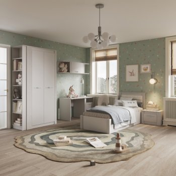 Набор детской мебели Монако Кашемир (модульный) (БТС) в Заречном - zarechnyj.mebel-e96.ru