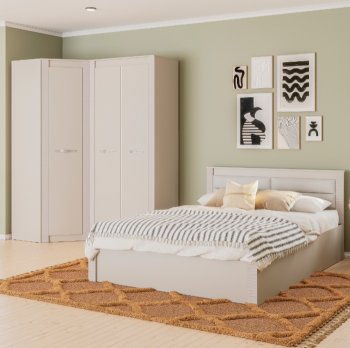 Спальный гарнитур Монако Кашемир (модульный) (БТС) в Заречном - zarechnyj.mebel-e96.ru