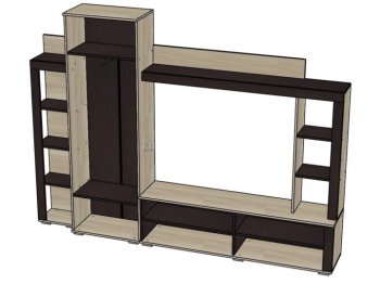 Стенка Монако (Лин) в Заречном - zarechnyj.mebel-e96.ru