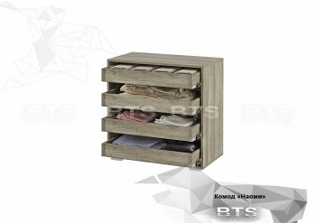 Комод КМ-09 Наоми (БТС) в Заречном - zarechnyj.mebel-e96.ru